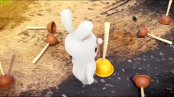 انیمیشن خرگوش های بازیگوش قسمت 422 - rabbids invasion